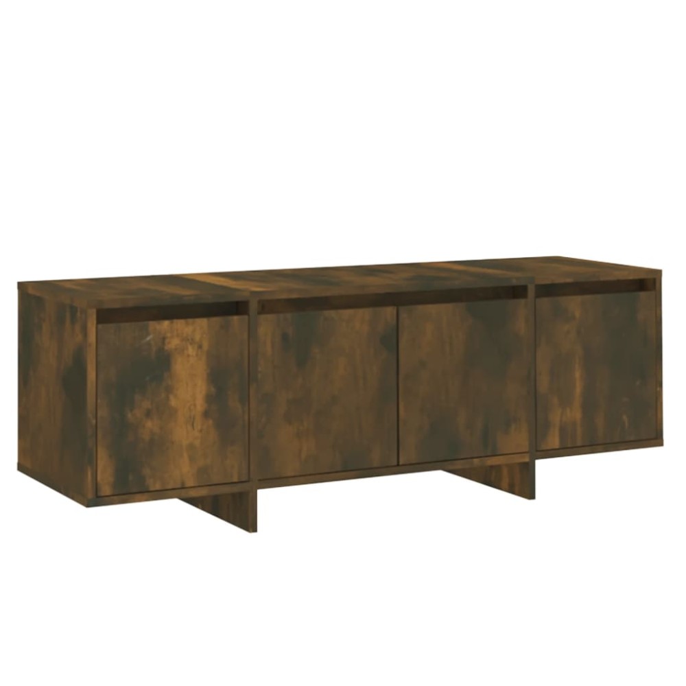 vidaXL Comodă TV, stejar afumat, 120x30x40,5 cm, PAL