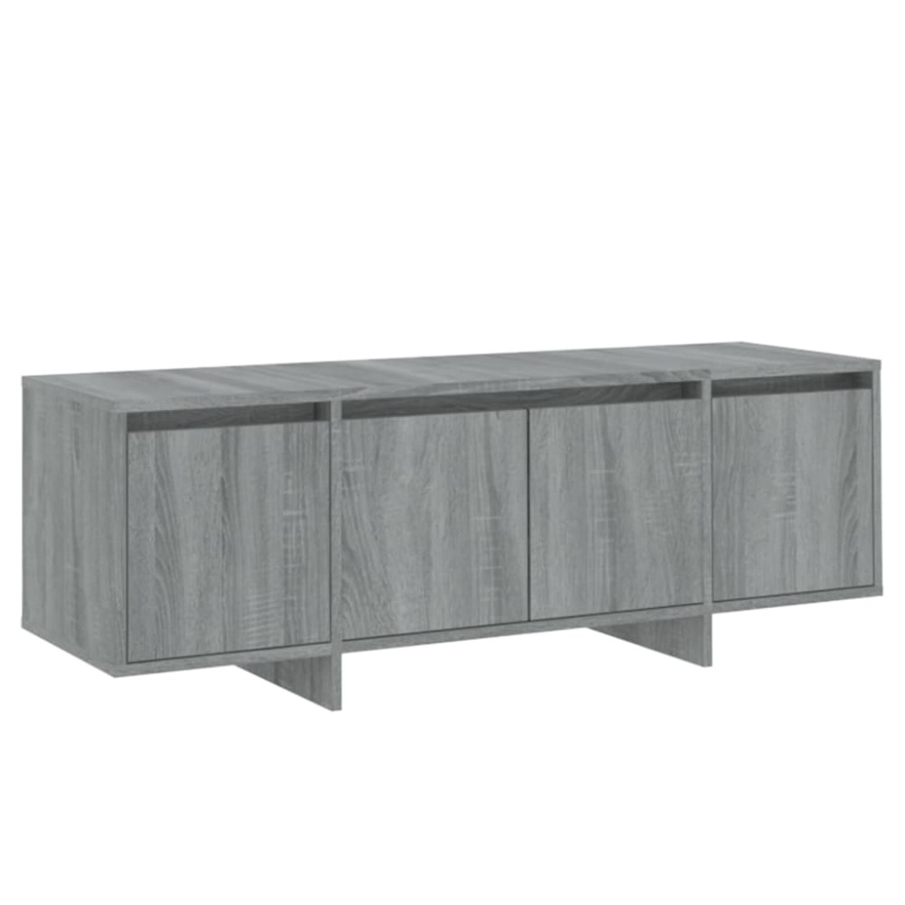 vidaXL Comodă TV, stejar sonoma gri, 120x30x40,5 cm, PAL