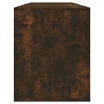 vidaXL Comodă TV, stejar fumuriu, 130x35x50 cm, PAL vidaXL Comodă TV, stejar fumuriu, 130x35x50 cm, PAL