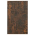 vidaXL Servantă cu 3 sertare, stejar afumat, 120x41x75 cm, PAL