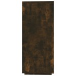 vidaXL Servantă, stejar afumat, 120x30x75 cm, PAL