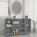 vidaXL Servantă, gri sonoma, 120x30x75 cm, PAL vidaXL Servantă, gri sonoma, 120x30x75 cm, PAL