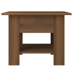 vidaXL Măsuță de cafea, stejar maro, 55x55x42 cm, lemn prelucrat vidaXL Măsuță de cafea, stejar maro, 55x55x42 cm, lemn prelucrat