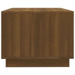 vidaXL Măsuță de cafea, stejar maro, 102x55x43 cm, lemn prelucrat vidaXL Măsuță de cafea, stejar maro, 102x55x43 cm, lemn prelucrat