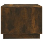 vidaXL Măsuță de cafea, stejar fumuriu, 55x55x43 cm, lemn prelucrat