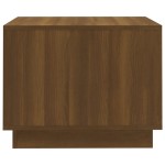vidaXL Măsuță de cafea, stejar maro, 55x55x43 cm, lemn prelucrat vidaXL Măsuță de cafea, stejar maro, 55x55x43 cm, lemn prelucrat