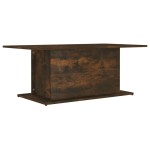 vidaXL Măsuță de cafea, stejar fumuriu, 102x55,5x40 cm, lemn prelucrat vidaXL Măsuță de cafea, stejar fumuriu, 102x55,5x40 cm, lemn prelucrat
