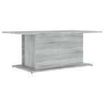 vidaXL Măsuță de cafea, gri sonoma, 102x55,5x40 cm, lemn compozit