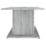 vidaXL Măsuță de cafea, gri sonoma, 102x55,5x40 cm, lemn compozit