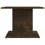 vidaXL Măsuță de cafea, stejar fumuriu, 55,5x55,5x40cm, lemn prelucrat