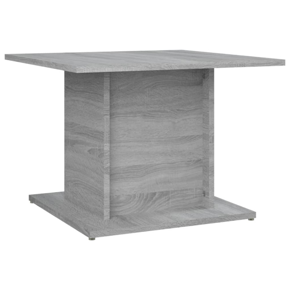 vidaXL Măsuță de cafea, gri sonoma, 55,5x55,5x40 cm, lemn prelucrat