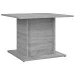 vidaXL Măsuță de cafea, gri sonoma, 55,5x55,5x40 cm, lemn prelucrat vidaXL Măsuță de cafea, gri sonoma, 55,5x55,5x40 cm, lemn prelucrat
