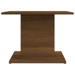 vidaXL Măsuță de cafea, stejar maro, 55,5x55,5x40 cm, lemn prelucrat vidaXL Măsuță de cafea, stejar maro, 55,5x55,5x40 cm, lemn prelucrat