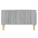 vidaXL Masă de cafea, gri sonoma, 90x60x35 cm, lemn compozit