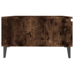 vidaXL Măsuță de cafea, stejar fumuriu, 90x60x35 cm, lemn prelucrat vidaXL Măsuță de cafea, stejar fumuriu, 90x60x35 cm, lemn prelucrat