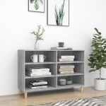 vidaXL Servantă, gri sonoma, 103,5x35x70 cm, lemn compozit vidaXL Servantă, gri sonoma, 103,5x35x70 cm, lemn compozit