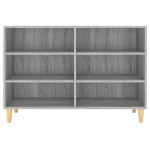 vidaXL Servantă, gri sonoma, 103,5x35x70 cm, lemn compozit vidaXL Servantă, gri sonoma, 103,5x35x70 cm, lemn compozit