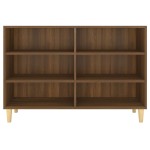 vidaXL Servantă, stejar maro, 103,5x35x70 cm, lemn compozit vidaXL Servantă, stejar maro, 103,5x35x70 cm, lemn compozit
