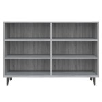 vidaXL Servantă, gri sonoma, 103,5x35x70 cm, lemn compozit vidaXL Servantă, gri sonoma, 103,5x35x70 cm, lemn compozit