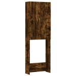 vidaXL Dulap mașină de spălat, stejar fumuriu, 64x25,5x190 cm vidaXL Dulap mașină de spălat, stejar fumuriu, 64x25,5x190 cm