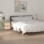 vidaXL Noptiere, 2 buc., 40x35x50 cm, lemn masiv de pin vidaXL Noptiere, 2 buc., 40x35x50 cm, lemn masiv de pin