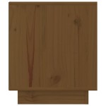 vidaXL Noptieră, maro miere, 40x34x40 cm, lemn masiv de pin