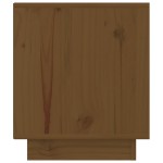 vidaXL Noptiere, 2 buc, maro miere, 40x34x40 cm, lemn masiv de pin