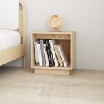 vidaXL Noptiere, 2 buc., 40x30x40 cm, lemn masiv de pin