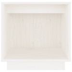 vidaXL Noptiere, alb, 2 buc., 40x30x40 cm, lemn masiv de pin vidaXL Noptiere, alb, 2 buc., 40x30x40 cm, lemn masiv de pin