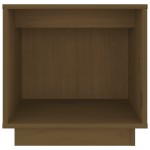 vidaXL Noptiere, 2 buc, maro miere, 40x30x40 cm, lemn masiv de pin