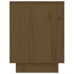 vidaXL Noptiere, 2 buc, maro miere, 40x30x40 cm, lemn masiv de pin