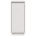 vidaXL Servantă, alb, 31,5x34x75 cm, lemn masiv de pin vidaXL Servantă, alb, 31,5x34x75 cm, lemn masiv de pin