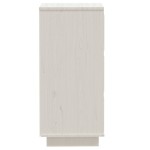 vidaXL Servantă, alb, 32x34x75 cm, lemn masiv de pin vidaXL Servantă, alb, 32x34x75 cm, lemn masiv de pin