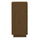 vidaXL Servante, 2 buc., maro miere, 32x34x75 cm, lemn masiv de pin