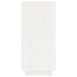 vidaXL Servantă albă 60x34x75 cm din lemn masiv de pin vidaXL Servantă albă 60x34x75 cm din lemn masiv de pin