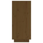 vidaXL Dulap, maro miere, 60x34x75 cm, lemn masiv de pin