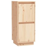vidaXL Servantă, 31,5x34x75 cm, lemn masiv de pin vidaXL Servantă, 31,5x34x75 cm, lemn masiv de pin