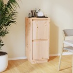 vidaXL Servantă, 31,5x34x75 cm, lemn masiv de pin vidaXL Servantă, 31,5x34x75 cm, lemn masiv de pin