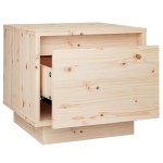 vidaXL Noptieră, 35x34x32 cm, lemn masiv de pin vidaXL Noptieră, 35x34x32 cm, lemn masiv de pin
