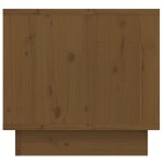 vidaXL Noptieră, maro miere, 35x34x32 cm, lemn masiv de pin