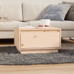 vidaXL Măsuță de cafea,55x56x32 cm,lemn masiv de pin