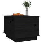 vidaXL Măsuță de cafea, negru, 40x50x35 cm, lemn masiv de pin vidaXL Măsuță de cafea, negru, 40x50x35 cm, lemn masiv de pin
