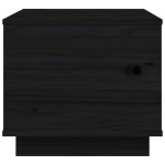 vidaXL Măsuță de cafea, negru, 40x50x35 cm, lemn masiv de pin vidaXL Măsuță de cafea, negru, 40x50x35 cm, lemn masiv de pin