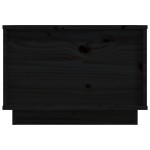 vidaXL Măsuță de cafea, negru, 40x50x35 cm, lemn masiv de pin vidaXL Măsuță de cafea, negru, 40x50x35 cm, lemn masiv de pin