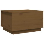 vidaXL Măsuță de cafea, maro miere, 60x50x35 cm, lemn masiv de pin vidaXL Măsuță de cafea, maro miere, 60x50x35 cm, lemn masiv de pin