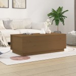 vidaXL Măsuță de cafea, maro miere, 100x50x35 cm, lemn masiv de pin vidaXL Măsuță de cafea, maro miere, 100x50x35 cm, lemn masiv de pin