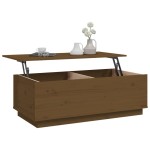 vidaXL Măsuță de cafea, maro miere, 100x50x35 cm, lemn masiv de pin vidaXL Măsuță de cafea, maro miere, 100x50x35 cm, lemn masiv de pin