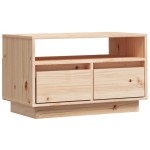 vidaXL Comodă TV, 60x35x37 cm, lemn masiv de pin