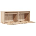 vidaXL Dulapuri de perete, 2 buc., 45x30x35 cm, lemn masiv de pin