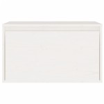 vidaXL Dulap de perete, alb, 60x30x35 cm, lemn masiv de pin vidaXL Dulap de perete, alb, 60x30x35 cm, lemn masiv de pin